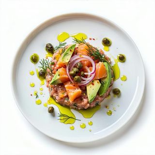 24 Tartar di salmone