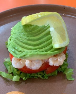 Salade D'Avocat Aux Crevettes
