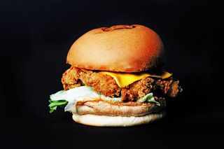 Breaded Chicken Burger