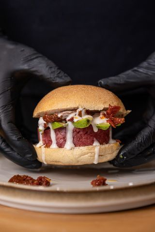 Tartare burger