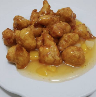 Pollo Con Salsa Agridulce