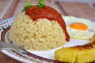 91 Plato Combinado de Arroz a La Cubana