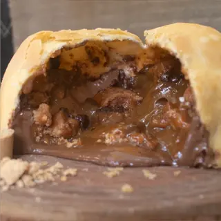 Pastel de Snickers