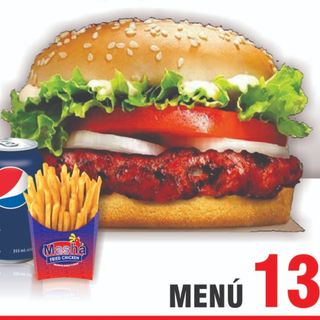 Menú 13. TANDOORI GRILL BURGER