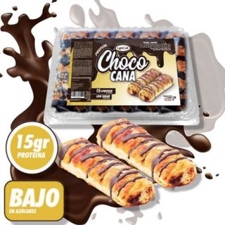 Caña Chocolate Proteico 0% Grasas VeganFriendly Gluten Free (2 uds.)