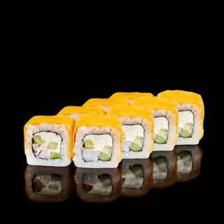 Сирний рол з креветками