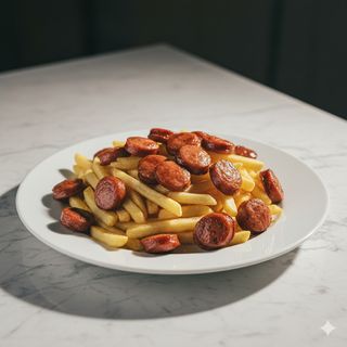 Ración De Salchipapas Del Ajusticiado