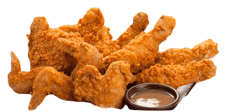 Куриные крылья в панировке