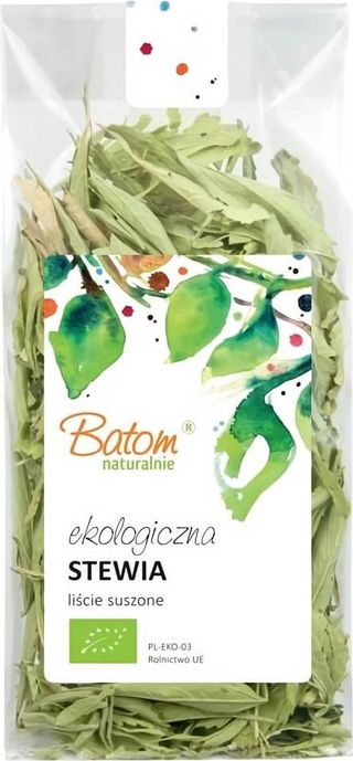 STEWIA LIŚCIE SUSZONE BIO 20 g - BATOM