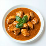 23A.Pollo Con Salsa De Curry Y Leche De Coco SOBRE ARROZ