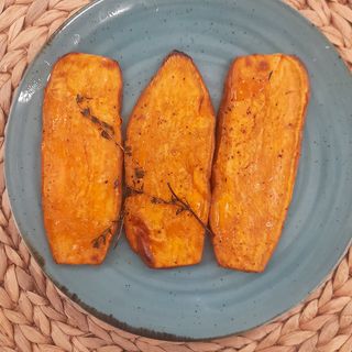 Extra Fatia de Batata Doce para Substituição de Pão na Tosta