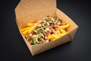 BACON LOADED FRIES 400G BV