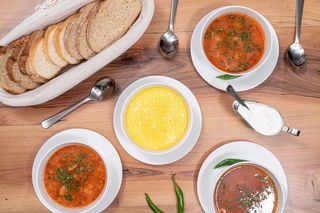 Ciorba de fasole cu afumatura