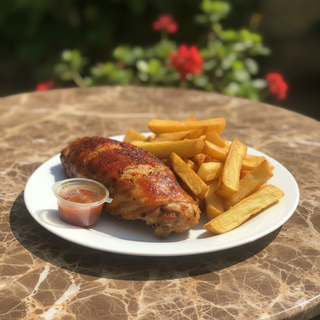 Bbq Turkey and Chips