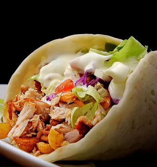 Shaorma cu falafel 350 g