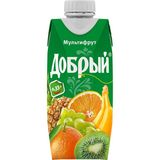 Հյութ «Դոբրի» մուլտիֆրուտ 1լ