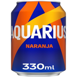 Lata Aquarius Naranja 330 ml