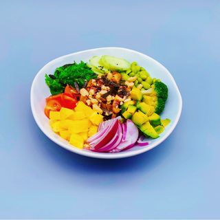 Pollo teriyaki poke bowl  