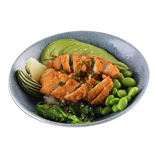 Sushi bowl z chrupiącym kurczakiem 90g/200g