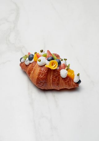 Cornetto speciale con frutta