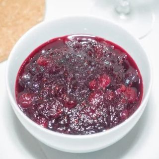 Tarrina De Mermelada De Arándanos