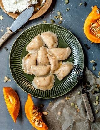 Pierogi dyniowe