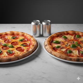 Oferta 2 Pizzas Familiares Y Bebida