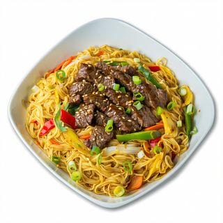 A9.Fideos Singapur Con Ternera