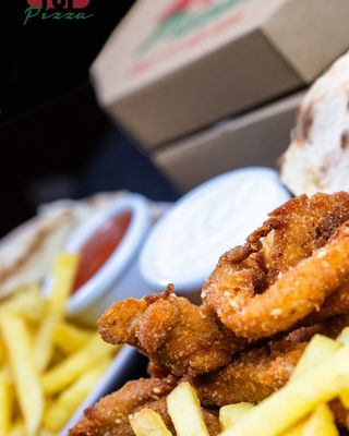 Pohovani štapići sa pomfritom