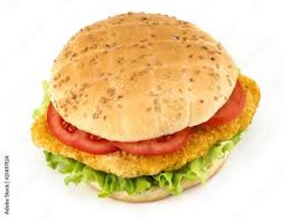 Panino insalata, pomodoro e cotoletta