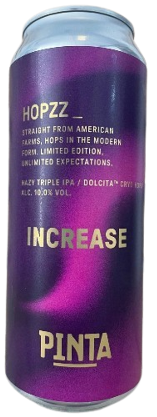 Hopzz_ Increase Browar PINTA Lata 50 cl.