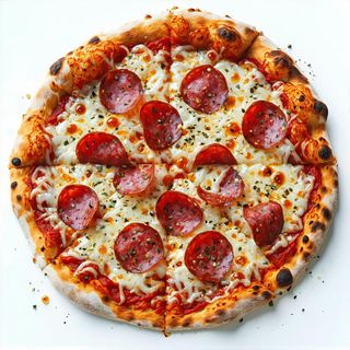 Pizza salame turco piccante