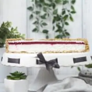 Coconut-raspberry tart