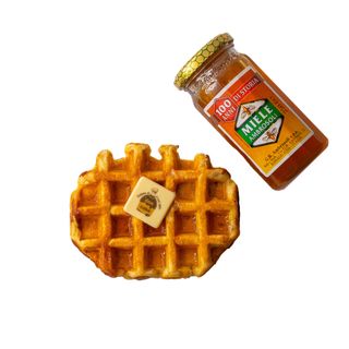 Waffle al miele