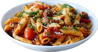 Domaći rezanci s piletinom i gljivama