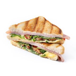 Toast tacchino e fontina