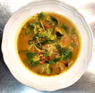 Nepali soup vegetable