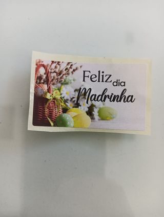 Autocolante Feliz Dia Madrinha