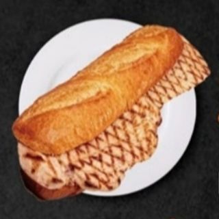 118. Bocadillo pechuga plancha