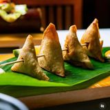 Four Cocktail Samosas