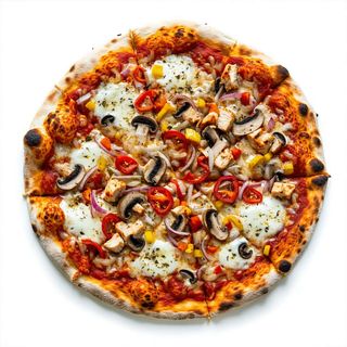 Menú De Pizza Diavolo (33 Cm.)