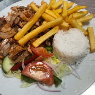 Mixto  palato con arroz