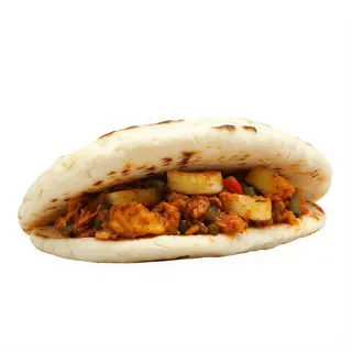 Arepa de cazón y plátano