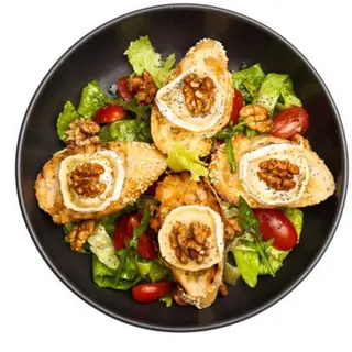  SALADE CHEVRE CHAUD 