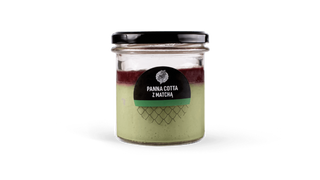 Panna cotta z matchą 210g