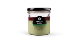Panna cotta z matchą 210g