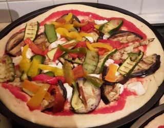 Pizza vegetariana
