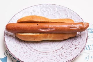 Hot dog plain: