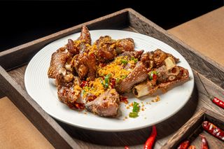 55. Zampe di maiale alla bifeng