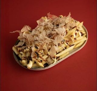 Frytki Okonomiyaki